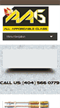 Mobile Screenshot of allaffordableglass.com